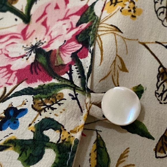 THE SILK Collection floral button down shirt size 18 The White Pine Company - Picture 9 of 16